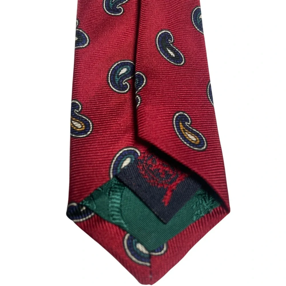 Vintage Tommy Hilfiger Silk Paisley Neck Tie